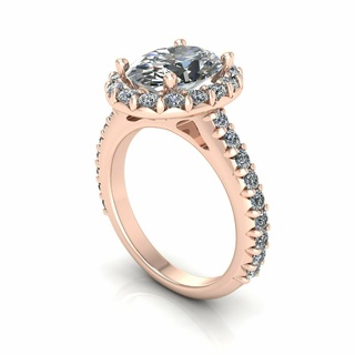 aréola Sid pedra diamante anel joalheria Luxo prata ouro imprimível 3d modelo tendência moda Projeto zbrush 3d print model - Mito3D