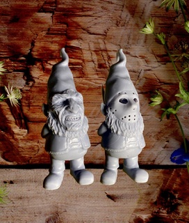 Halloween gnomes Freddy Jason 3d print model - Mito3D