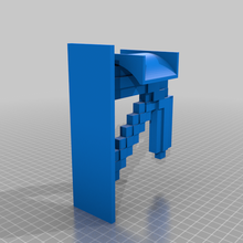 Halfter kopfh Rer Minecraft Stil Spitzhacke Gadget kopfhoererhalter kopfhhrerhacken kopfhrer 3d print model - Mito3D