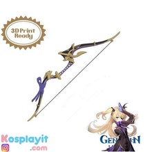 hamayumi arco digitale 3d modello genshin impatto cosplay Stampa stampa fishl stl gioco hamayumibow 3d print model - Mito3D