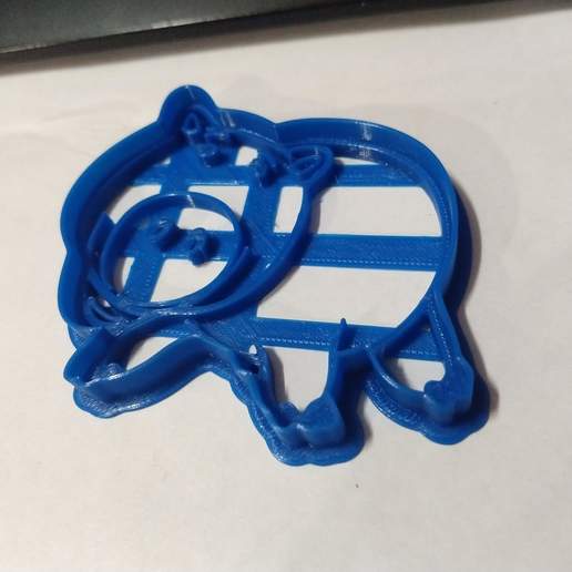 hamm-cookie-cutter home cookie cutter toy story Schwein hamm 3D print model - Mito3D