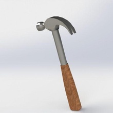 Hammer 3d print model - Mito3D