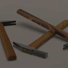 hammer tool 3d print model - Mito3D