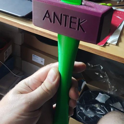 Hammer einstellen Axt Keil Griff Werkzeuge Werkstatt 3D print model - Mito3D