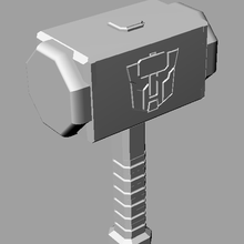 Hammer Wrackteile 3d print model - Mito3D
