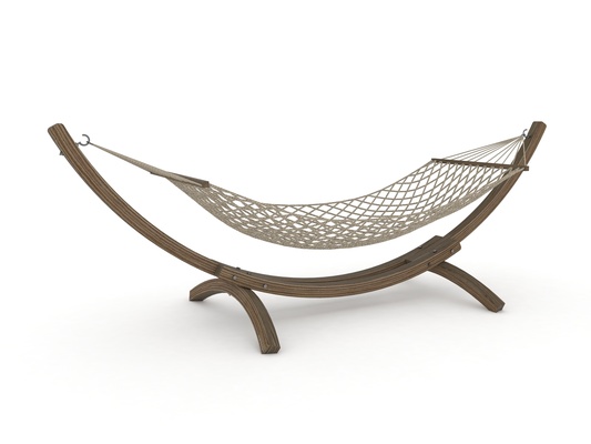 hammock chair - armchair sofa furniture parametric bench stl max file 3d print model - Mito3D