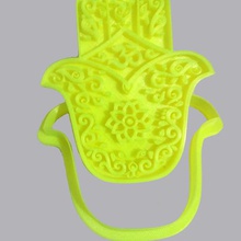 hamsa hand cookie cutter cookies aroma base candle holder home fondant edible pasta frame cold porcelain saucers incense 3d print model - Mito3D