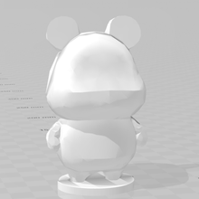hamster - animal crossing jeu animaux le hamphrey apple 3d print model - Mito3D