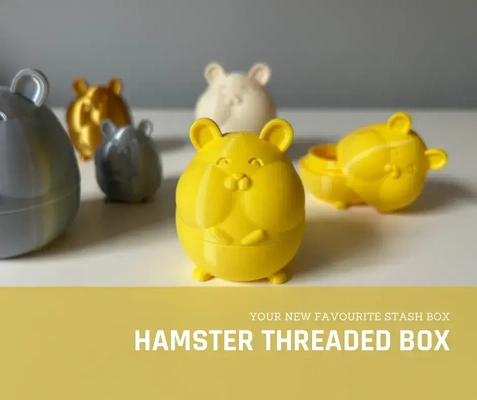 hamster threaded box game printinplace 3d print model - Mito3D