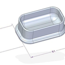 hamster creux arrosage trou 3d print model - Mito3D