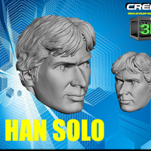 Han Solo Kunst Zahl 3d print model - Mito3D