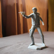 han solo juego de star wars juguete figurine 3d print model - Mito3D
