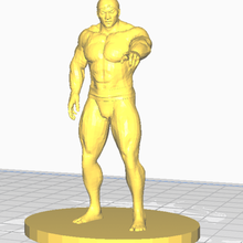 Hanayama baki figura estatua 3d print model - Mito3D