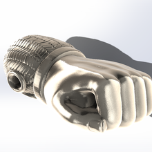 hand shaped pendentif détails 3d print model - Mito3D