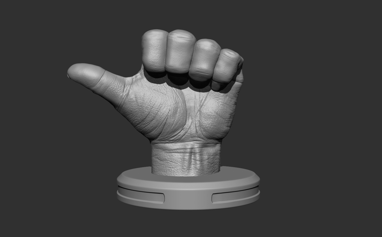 hand02 braço vela suporte arrepiante morto glória mão atormentar oleiro rapaz inferno esquerda luz Magia tocha bruxa feitiçaria zumbi esculturas 3D print model - Mito3D