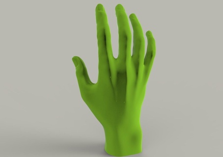 el mücevher yüzükler süs parmaklar Sanat 3d print model - Mito3D