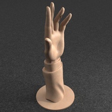 Hand 3 3d print model - Mito3D