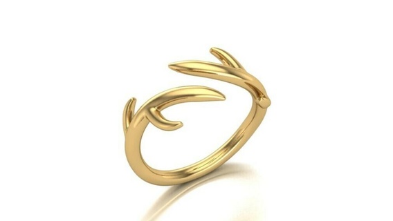 mão banda raminho estilo volta suave joalheria anel noivado diamante Casamento conjunto pingente peixe golfinho mar água personalizadas trabalhos colar 3d print model - Mito3D