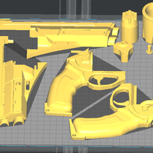 mano cannone 3d print model - Mito3D