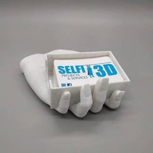 mão titular do cartão a arte o portador jolly office de chamada cartão-de-visita é fácil decoração 3d print model - Mito3D