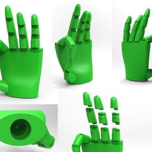 hand experiment 101 tool 3d print model - Mito3D