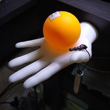 dito della mano a forma di chiave dell'oggetto item titolare casa per la decorazione art posa oggetto del portachiavi 3d print model - Mito3D