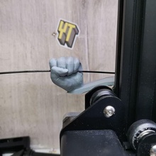 hand guide filament tool fist holder hole 3d printer accessories 3d print model - Mito3D