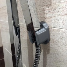 soffione doccia tenuta in mano di montaggio casa bagno testa il supporto della testina 3d print model - Mito3D