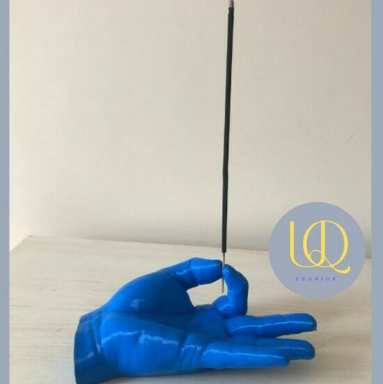 hand incense 3d unicq q top best design presen cool 3D print model - Mito3D