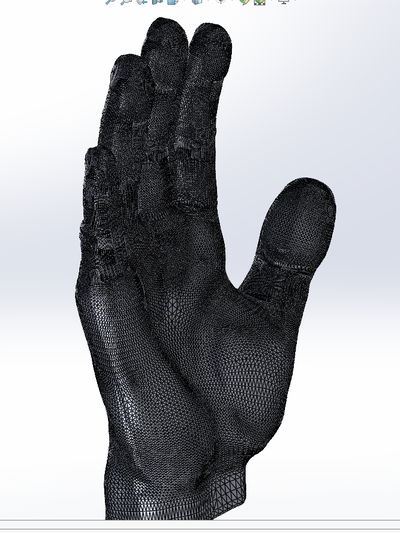 hand kunst mathematik tier frau 3d print model - Mito3D