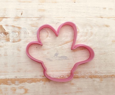 el Minnie fare Mickey Disney deko kurabiye dondurulmuş bardak fondan 3d print model - Mito3D