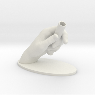 hand penholder Home pencil greek roman 3d print model - Mito3D