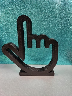 Hand zeigen Finger Dekoration Zuhause Haus glücklich Geburtstag Party Geschenk Spiele Bricoloup 3d Weihnachten Ball 3d print model - Mito3D