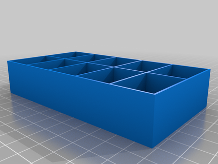 mano squillare organizzatore 2 personalizzato contenitori 3d print model - Mito3D