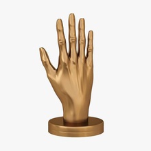 mão shape home wrist carpus palm paw fist mitt arm body cybernetic miniature statuette figurine figure model 3d print model - Mito3D