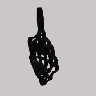 hand skeleton bones waving openwork keychain - pendant earring 3d print model - Mito3D