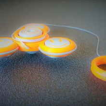 el spinner evrim oyun 608 rulman başka yorumları hızlı fidget başlatıcısı string yeni Tel nouveau dize çekin 3d print model - Mito3D