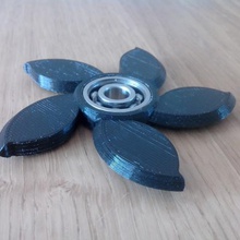 hand spinner flower game toy 3d print model - Mito3D