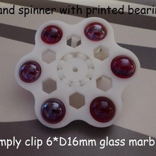 mão giratório impresso rolamento jogo spiiner de esferas 3d print model - Mito3D