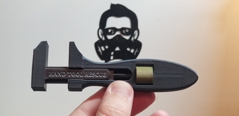 mão ferramenta resgate chave inglesa fixo versão ferramentas faça 3d print model - Mito3D