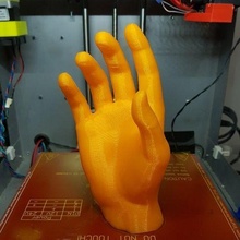 hand x627 cleaned orientated manikin props 3d print model - Mito3D