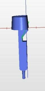 frein main manipuler bouton renault kangoo 3d print model - Mito3D