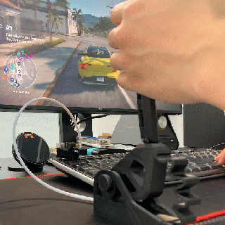 handbrake pc 3d printing racing gear simulator 3d print model - Mito3D