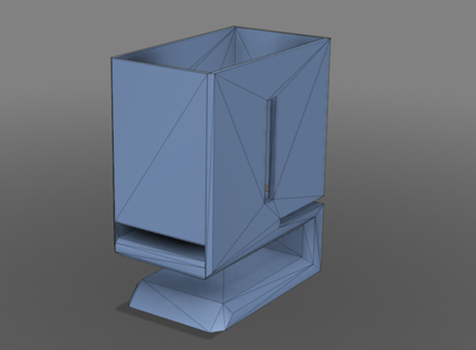 Taschentuch Box Spender Tempo Bett Tabelle kalt Haus Gadget 3d print model - Mito3D