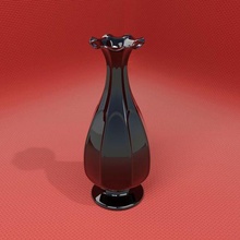 mouchoir vase ornement décoration fleurs table 3d print model - Mito3D