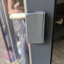 balkon kapı Fransız pencere kolu ev işlemek 3d print model - Mito3D