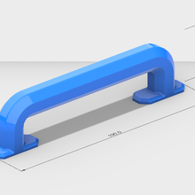 handle balcony doors 3d print model - Mito3D