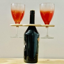 handle bottle wine glasses gadget home kitchen accessories liquor 3d print model - Mito3D