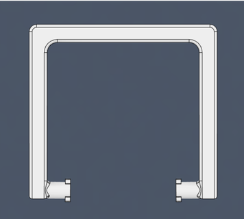 handle coleman 26 5l thermal box replacement 3d print model - Mito3D