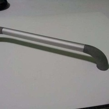 handle do aluminum pipe home useful parametric openscad kitchen household customized 3d print model - Mito3D